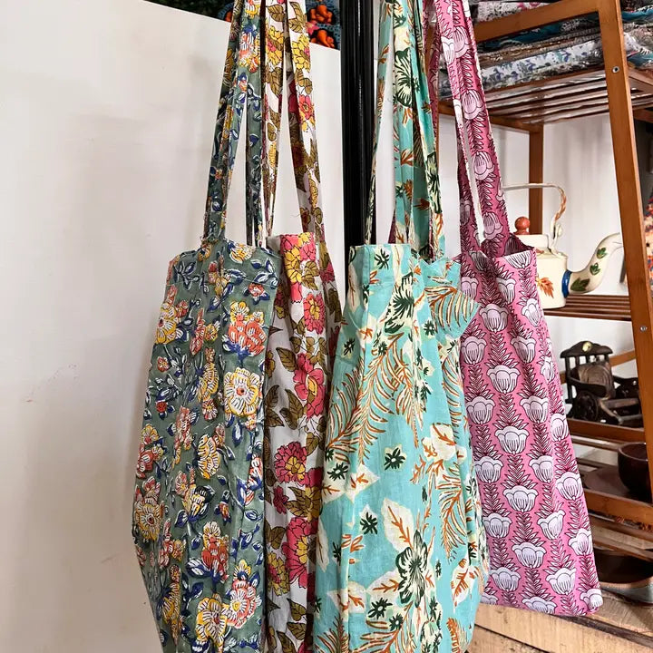 Indian Cotton Shopping Bags
