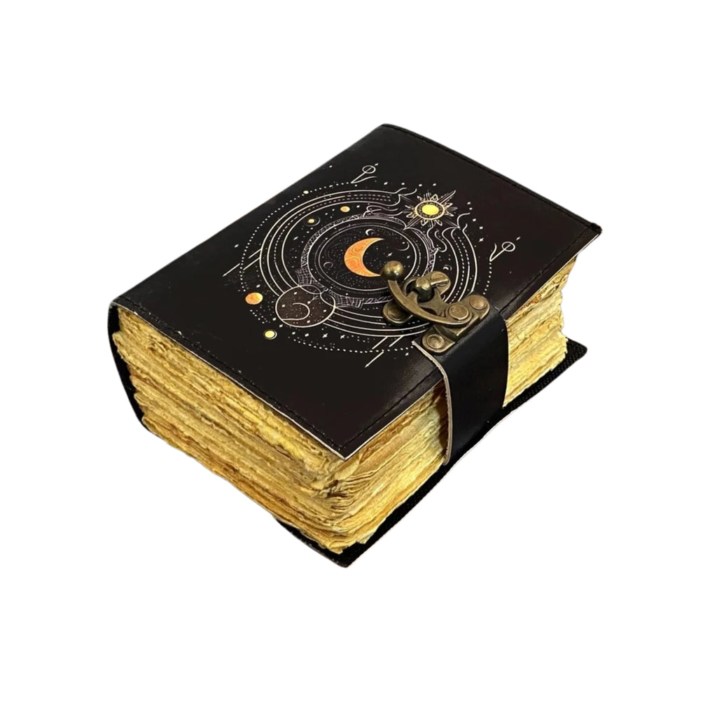 Sun Moon Leather Journal