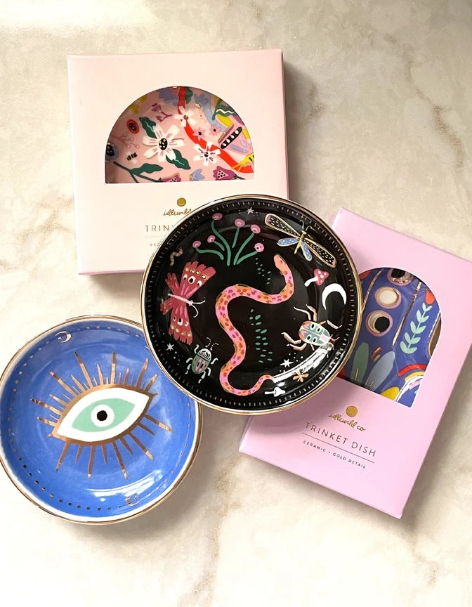 Porcelain Trinket Dish | Evil Eye