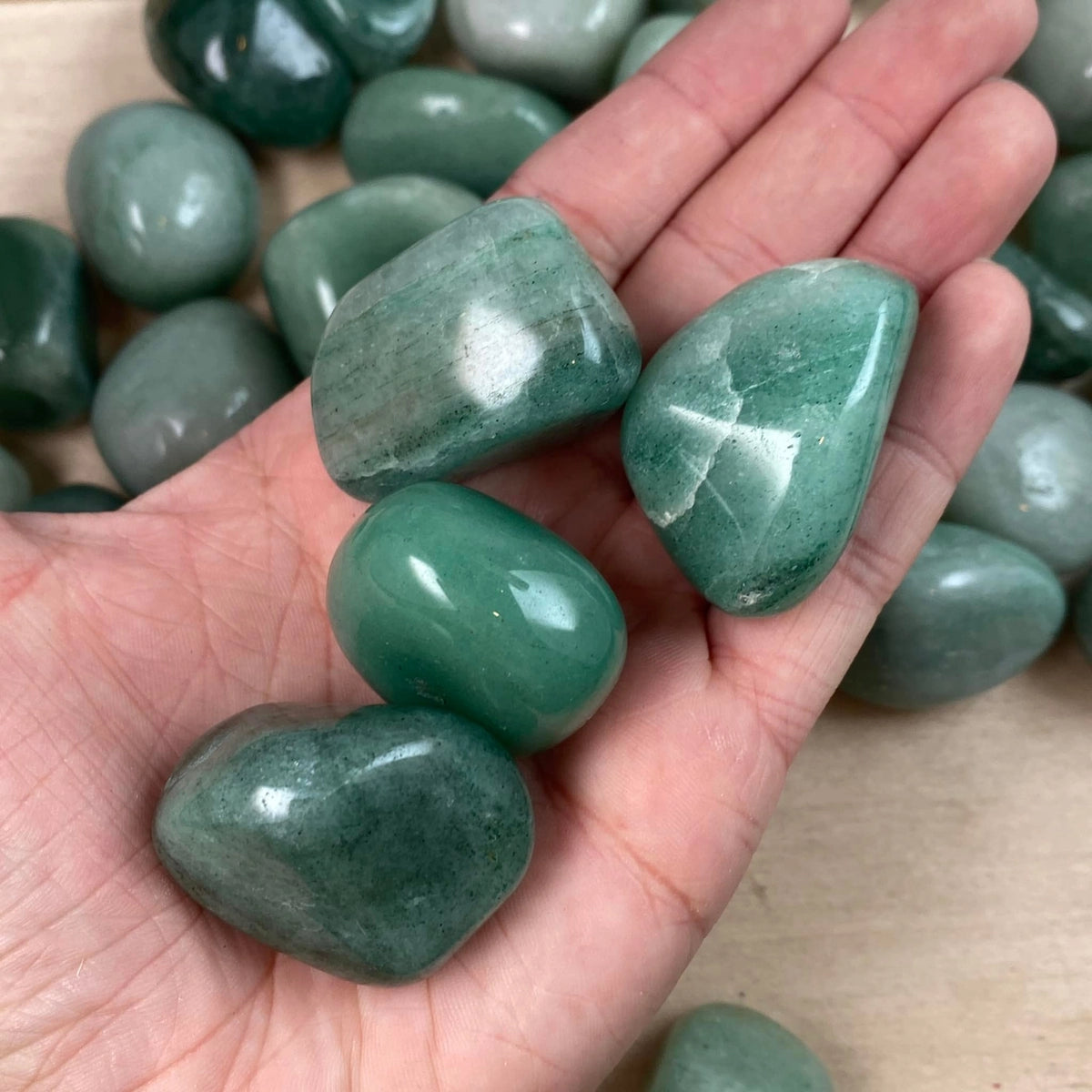 Green Aventurine Tumbled Stone