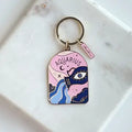 Zodiac Enamel Keychains | Aquarius