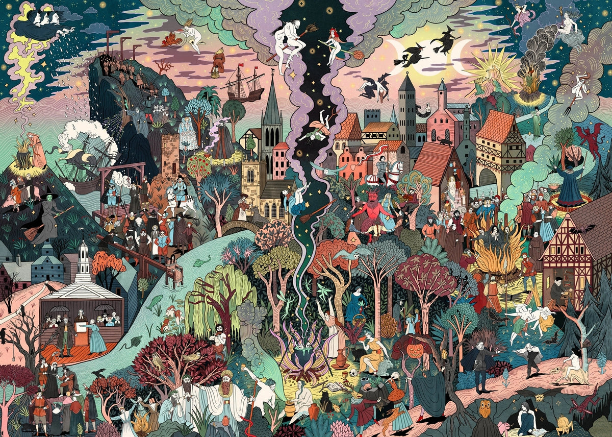 The World of Witches: A Cultural History of Witchcraft in A 1000-pieces