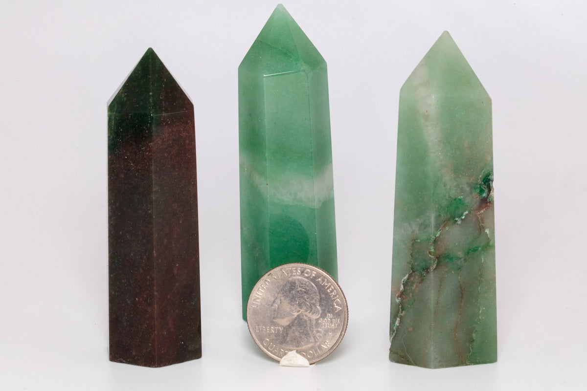 Green Aventurine Towers