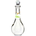 Drop Recycled Glass Bottle with Clear Glass Top | 8 oz