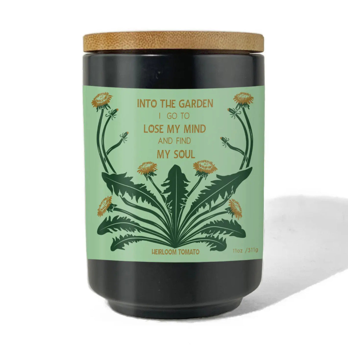 Into the Garden To Find My Soul Candle in Heirloom Tomato