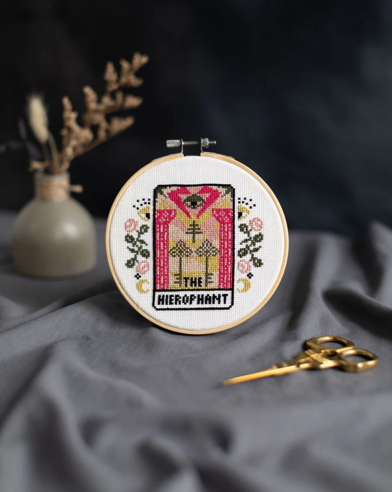 Hierophant Cross Stitch Kit