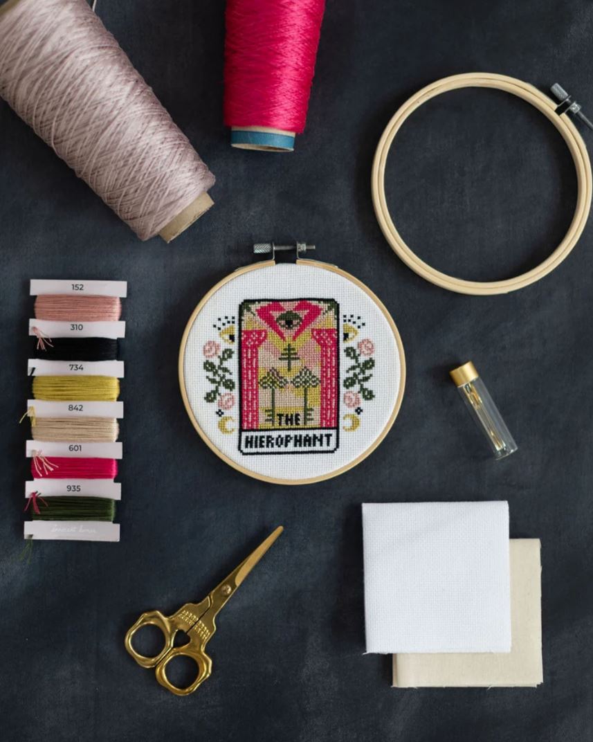 Hierophant Cross Stitch Kit