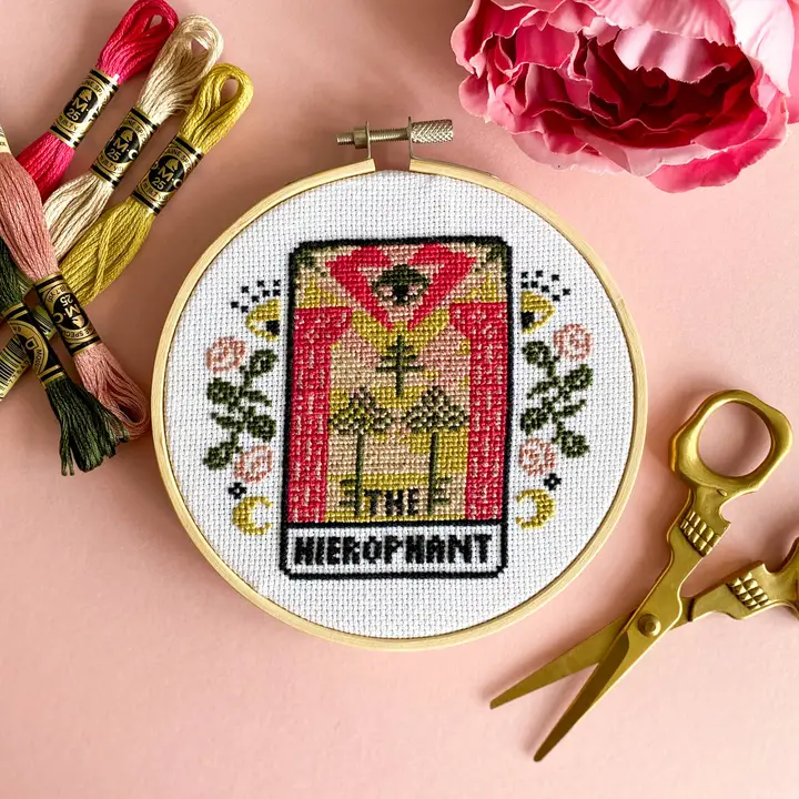 Hierophant Cross Stitch Kit