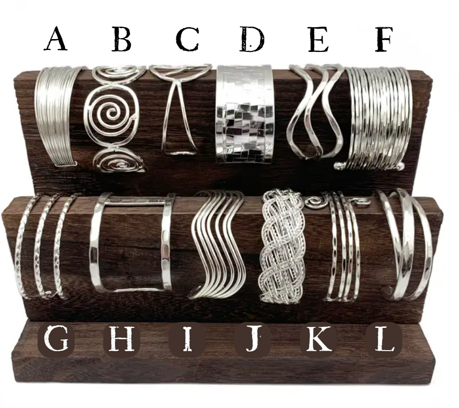 Silver Cuff Bracelets