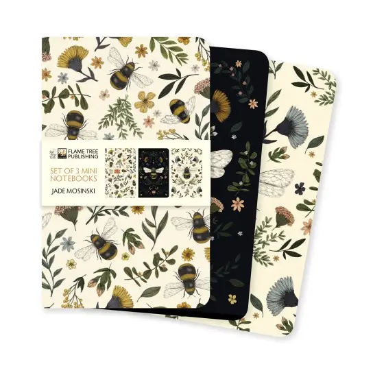 Bee Notebooks | Jade Mosinski Set of 3 Midi Notebooks