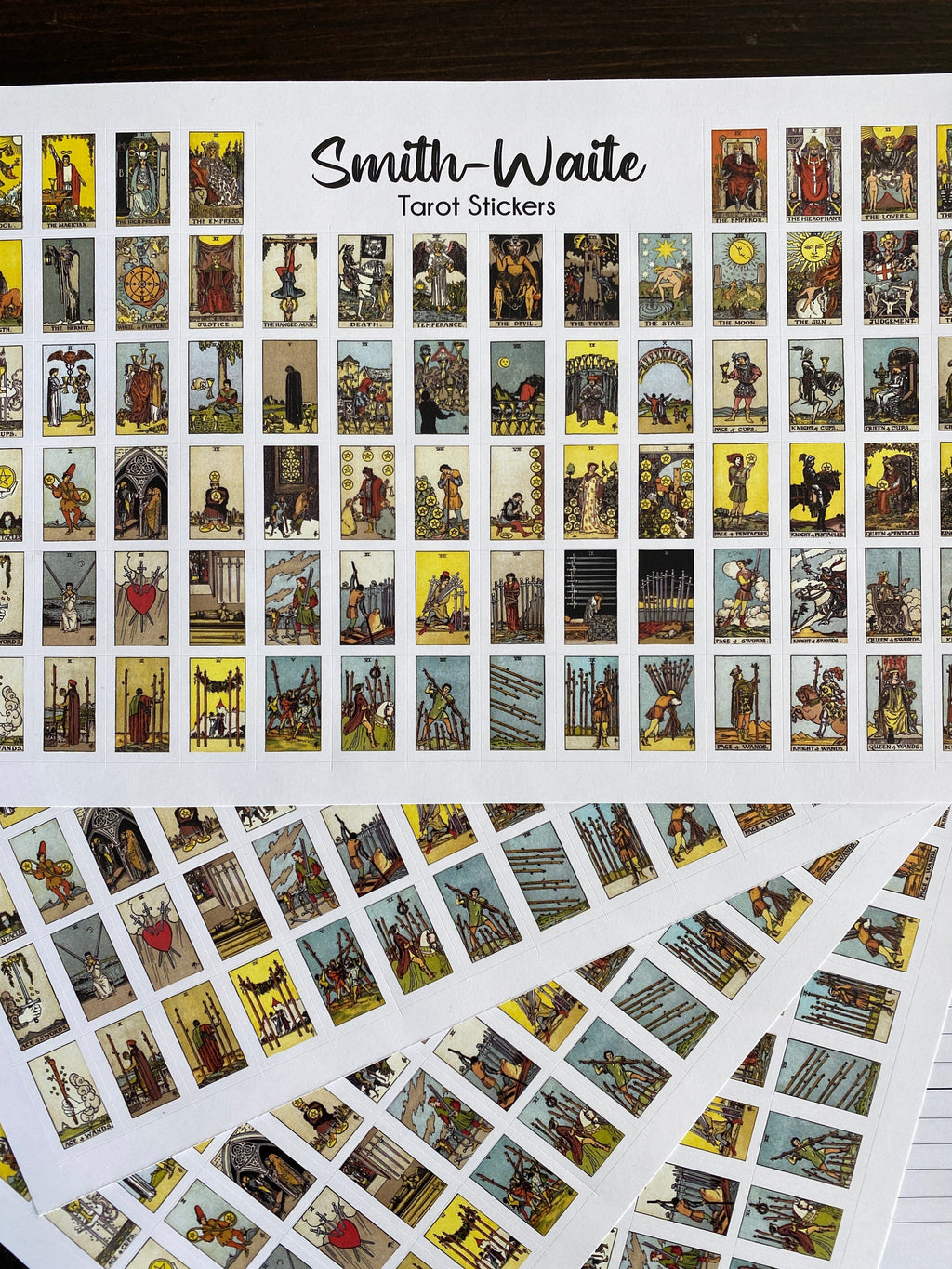 Tarot Stickers - Writual Planner