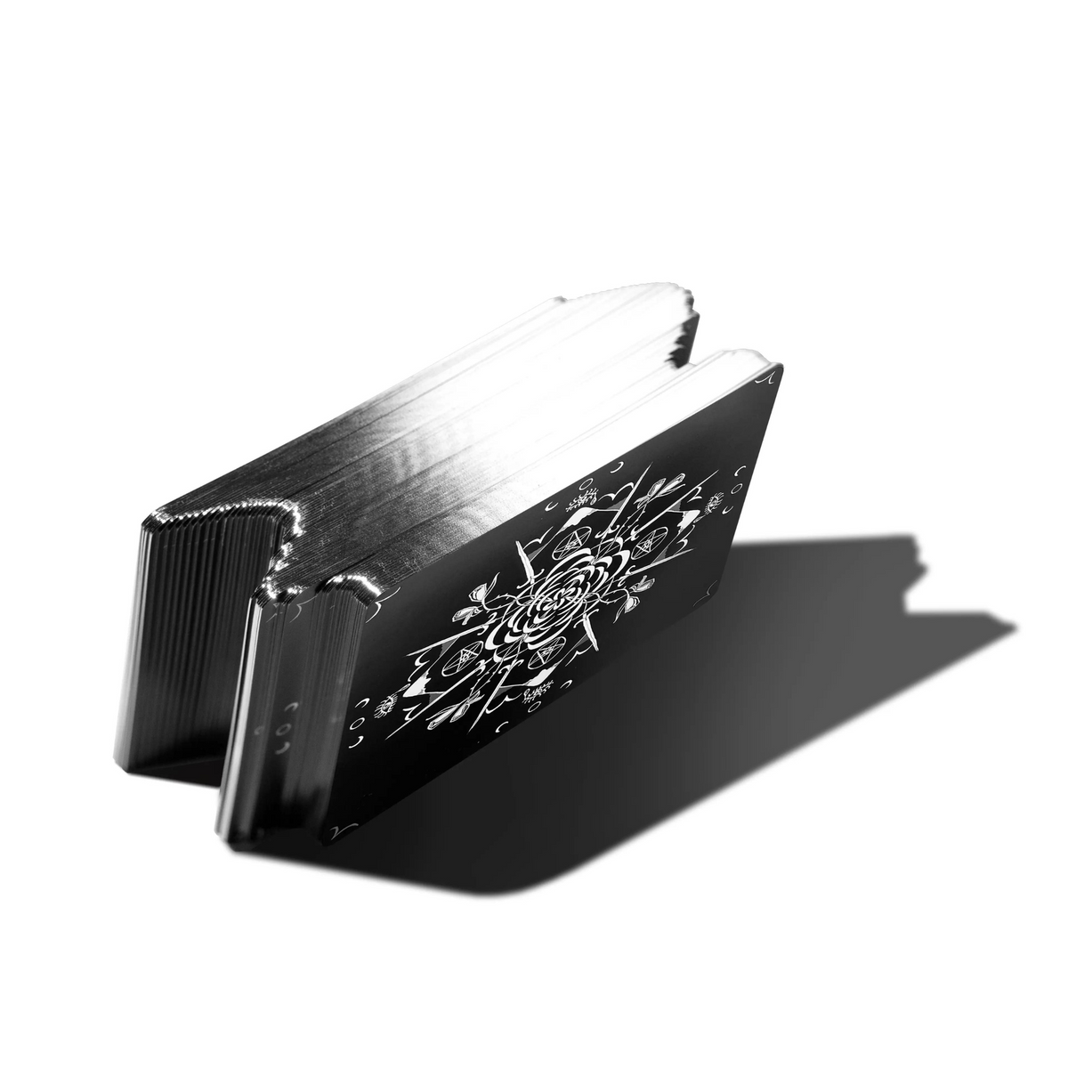 Dark Days Tarot Deck - Silver Gilded Edition - Writual Planner