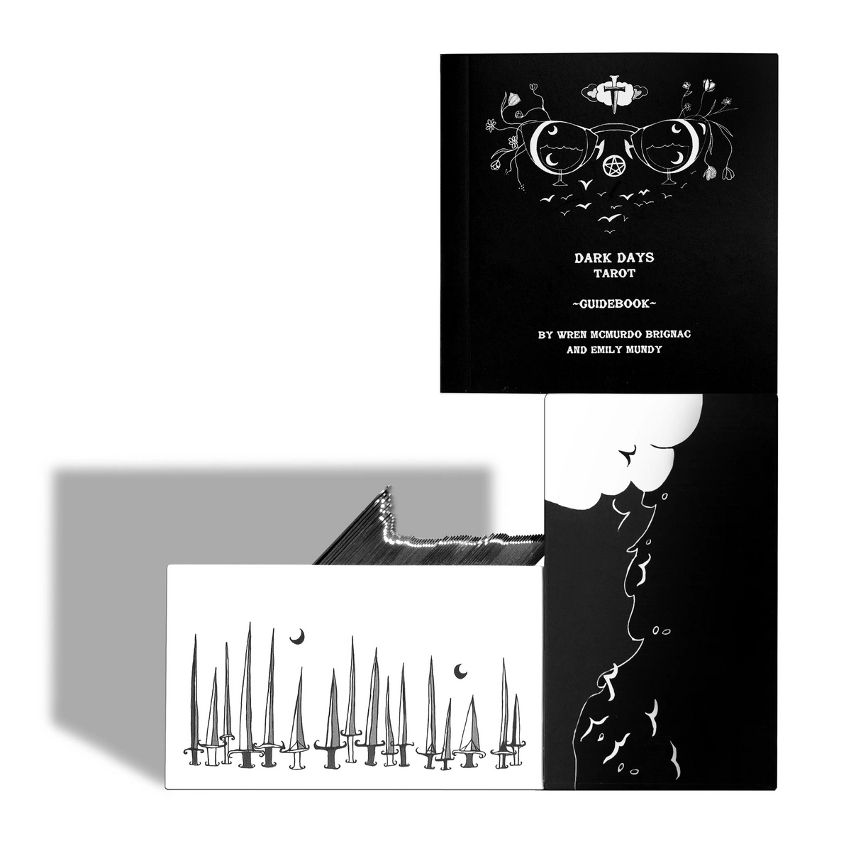 Dark Days Tarot Deck - Silver Gilded Edition - Writual Planner
