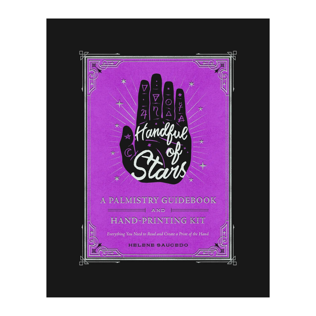 Handful of Stars: Palmistry Guidebook and Hand-Printing Kit