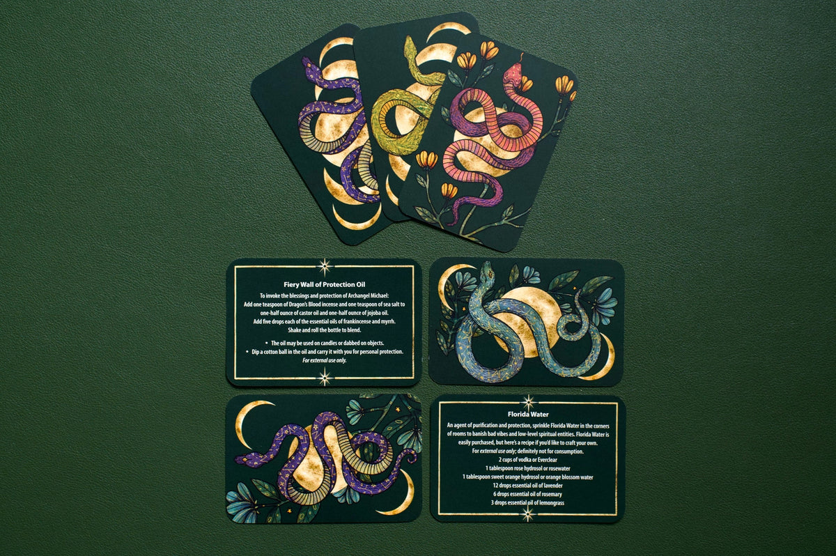 Protection Spells: 36 Cards For Magical Self-Defense (Mini)