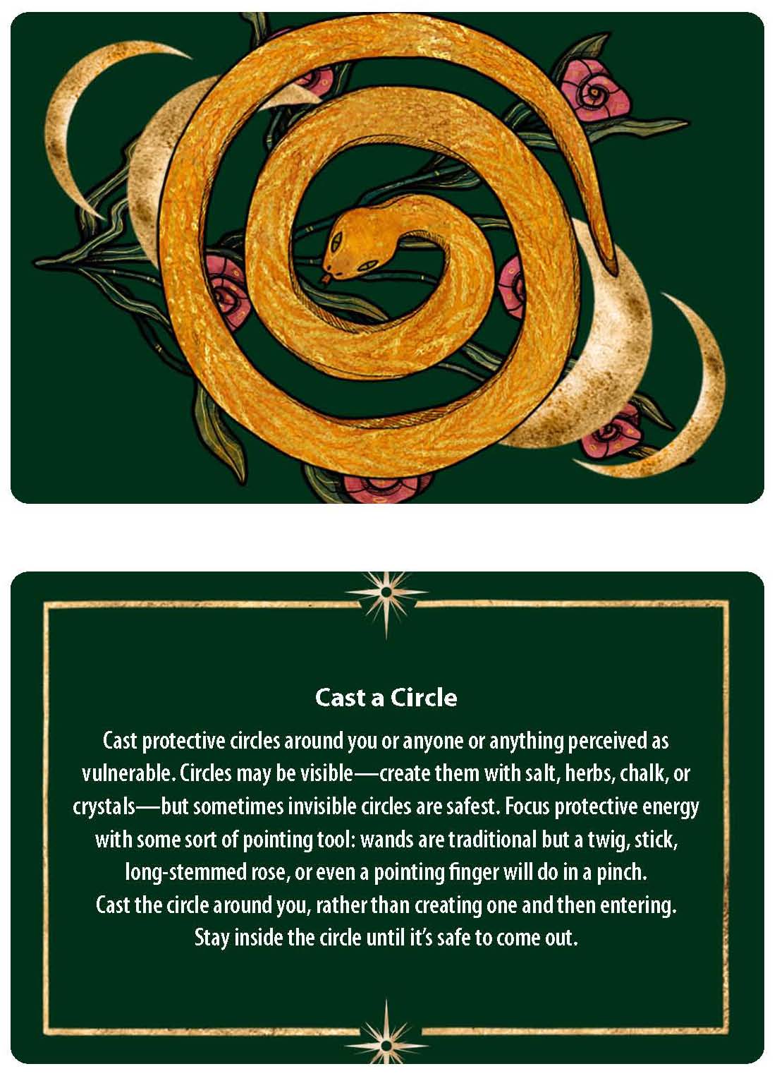 Protection Spells: 36 Cards For Magical Self-Defense (Mini)