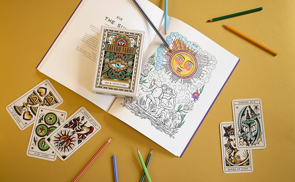 The Tarot Coloring Book