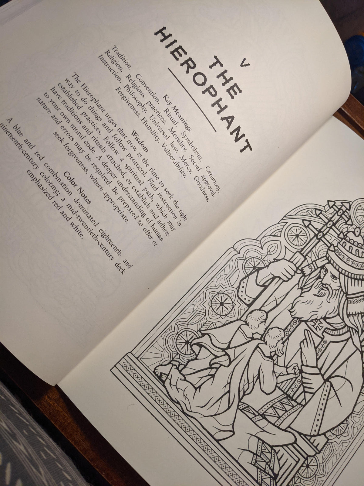The Tarot Coloring Book