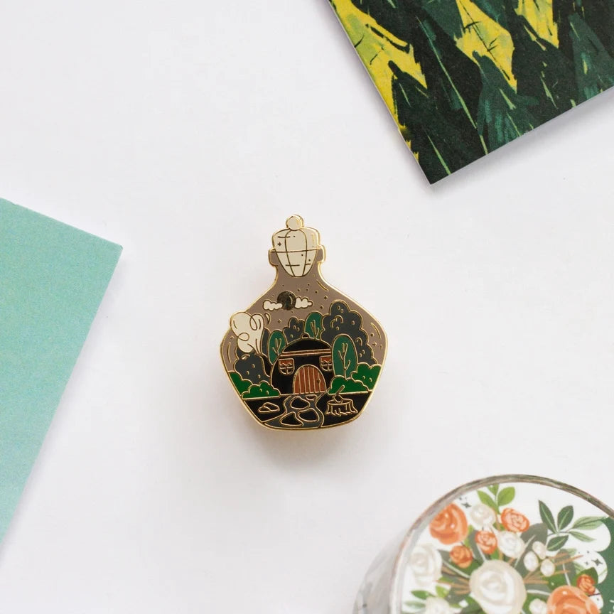 Witch's Abode Enamel Pin