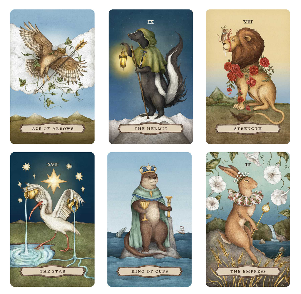 Tarot of the Woodland Wardens By Jessica Roux